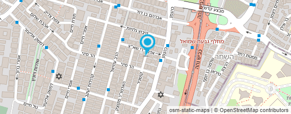 מפת הגעה אל שמואל- סאן ותזמורתו מזרחי