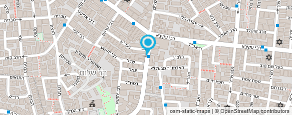 מפת הגעה אל שוק הדגים