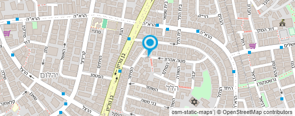 מפת הגעה אל גן בת שבע