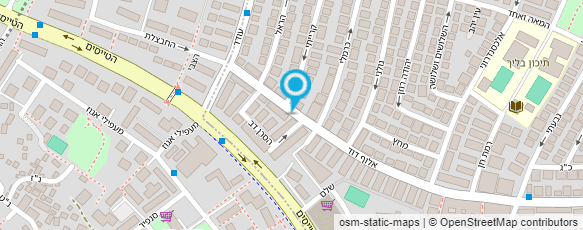 מפת הגעה אל רביב ענת - פסיכולוגית קלינית