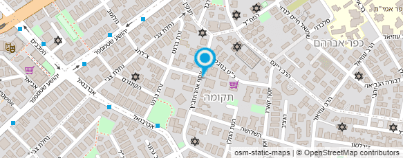 מפת הגעה אל ענת תנעמי-שפרינצק