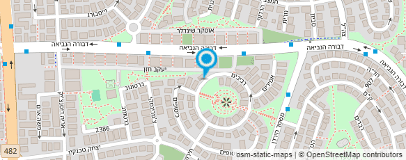 מפת הגעה אל המרכז להרזיה בחיוך