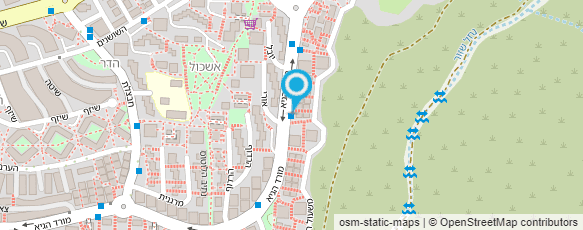 מפת הגעה אל גן פרחי עמיחי