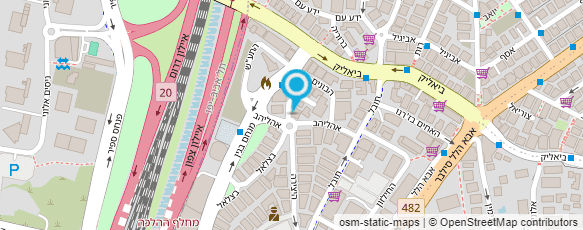 מפת הגעה אל יאנוש תכשיטים ויהלומים בע"מ