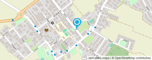 מפת הגעה אל טובה דיסטניק- אדריכלית