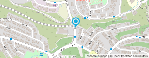 מפת הגעה אל המכון הלאומי לשיקום נפגעי ראש