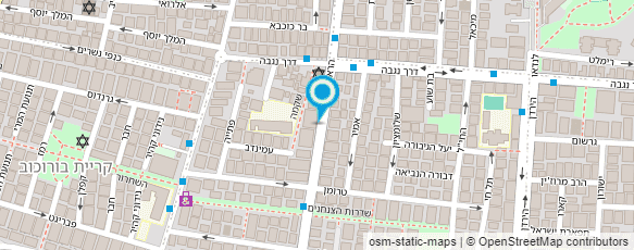 מפת הגעה אל ד"ר גרוסמן יואב