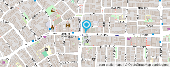 מפת הגעה אל עו"ד דמסקי נטליה