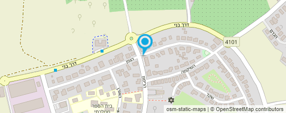 מפת הגעה אל נקודה בכפר