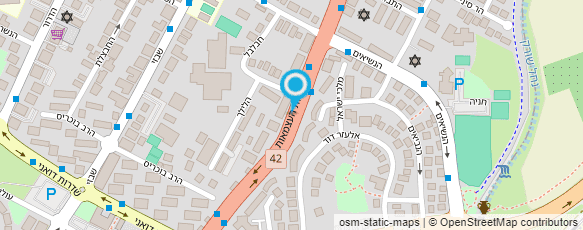 מפת הגעה אל מוניות פריינטה