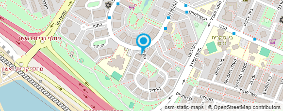 מפת הגעה אל מאפרת ופדיקוריסטית עד לביתך