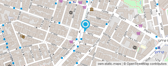 מפת הגעה אל בנייני העיר הלבנה אחזקות בע"מ