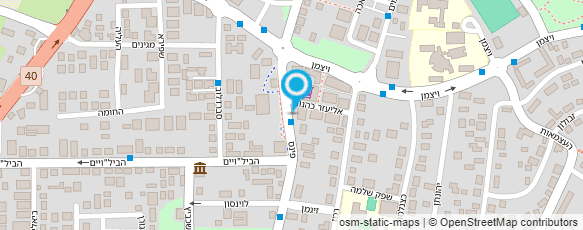 מפת הגעה אל עיצוב שיער סלוק ציון