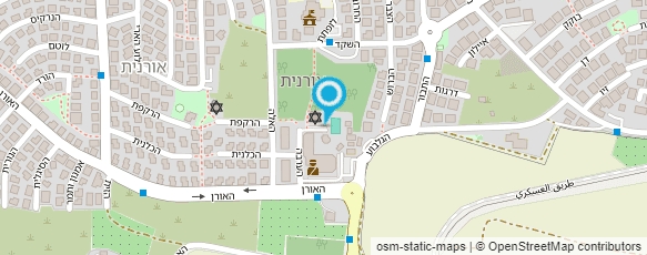 מפת הגעה אל ברק שגב עיצוב שיער