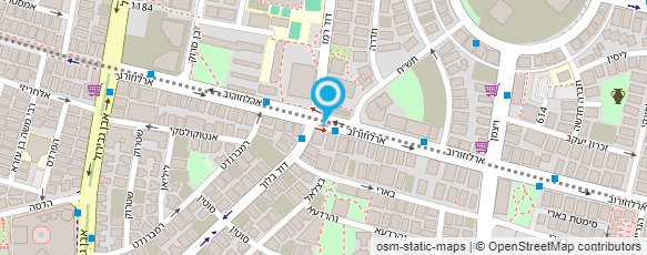 מפת הגעה אל וי.אס.איי- ישראל (ישראל ירושלמי)