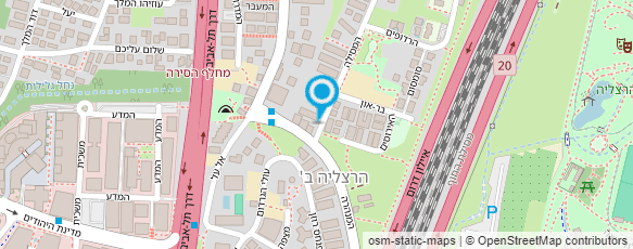 מפת הגעה אל אדוויס' - יעוץ וסחר בינלאומי