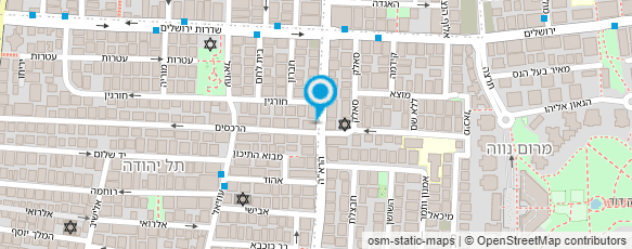 מפת הגעה אל סוריה ואבי עיצוב שיער