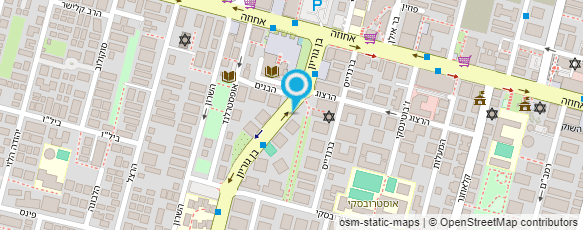 מפת הגעה אל דירות בשרון