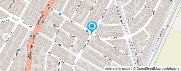 מפת הגעה אל הגן של זהבית