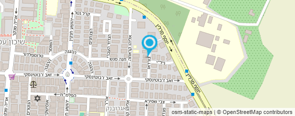 מפת הגעה אל עו"ד נתן רינה