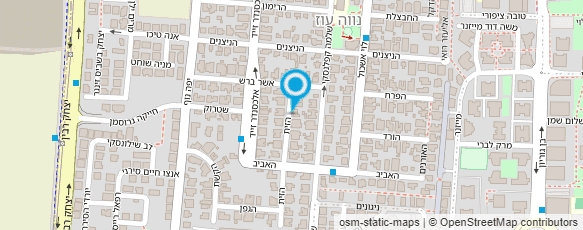 מפת הגעה אל מירב חרמץ-כהן; אדריכלית