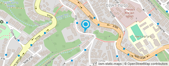 מפת הגעה אל מרכז להדרכת כלות וחתנים