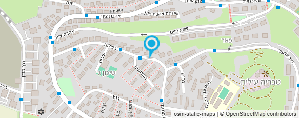 מפת הגעה אל המשפחתון של רון