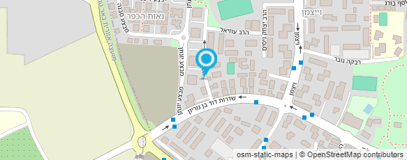 מפת הגעה אל זיפות ואיטום יעקובי