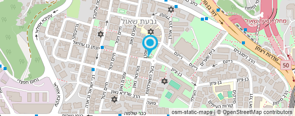 מפת הגעה אל שיראל- מורה פרטית לאנגלית