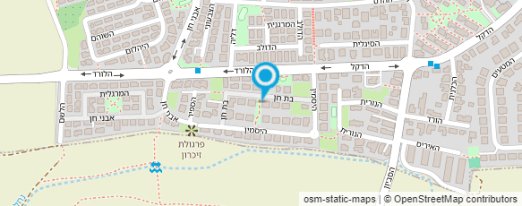 מפת הגעה אל מאפרת פנים אומנותי