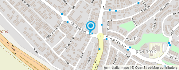 מפת הגעה אל זכריה קוממי