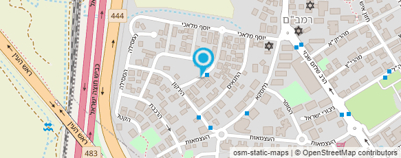 מפת הגעה אל עו"ד עדה אהרון