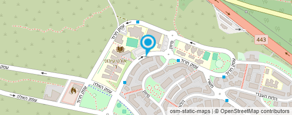 מפת הגעה אל איפור מקצועי - כרמית