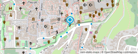 מפת הגעה אל בית-ספר אחינועם בנים