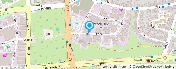 מפת הגעה אל סטודיו נעה  לתנועה ומחול