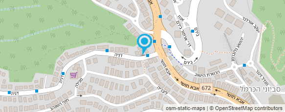 מפת הגעה אל גן לאה