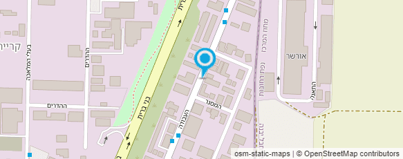 מפת הגעה אל דור הייטק דלתות מעוצבות בע"מ מפת הגעה אל דור הייטק דלתות מעוצבות בע"מ