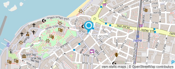 מפת הגעה אל דד סי שופס dead sea shops