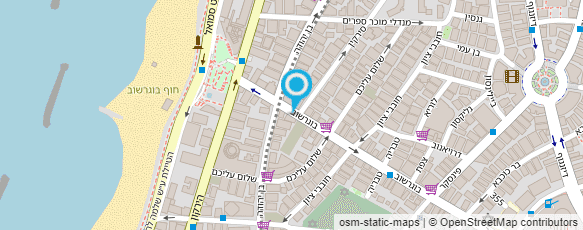 מפת הגעה אל דד סי שופס dead sea shops