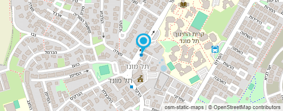 מפת הגעה אל מספרת גזור