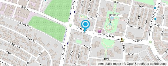 מפת הגעה אל העוגות של רחלה