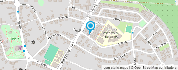 מפת הגעה אל נתי שמואלי- יעוץ נישואין