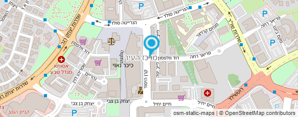 מפת הגעה אל "האומן" - מעבדת שיניים