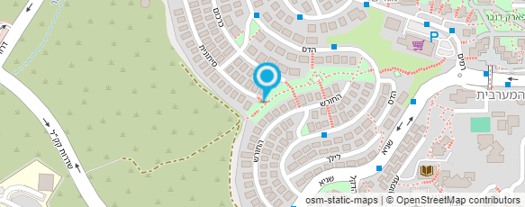 מפת הגעה אל הוסטל הורדים מפת הגעה אל הוסטל הורדים