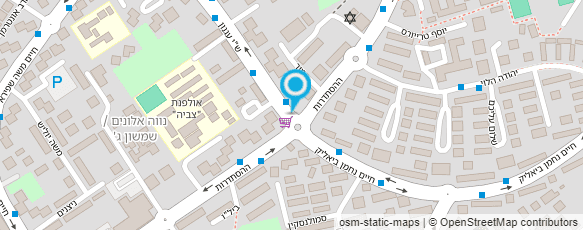 מפת הגעה אל גן אורנה