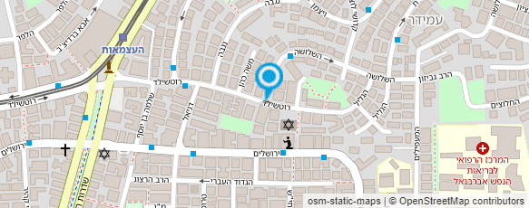 מפת הגעה אל מרכז לקידום והעשרת הילד