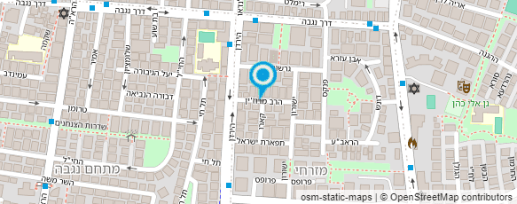 מפת הגעה אל משה בידרמן