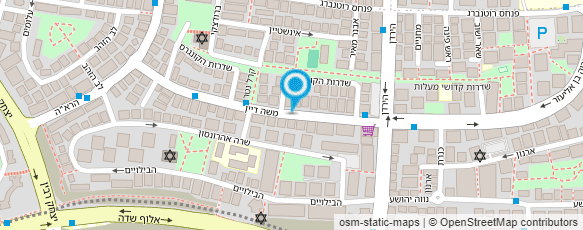 מפת הגעה אל מרכז ההומאופתיה הישראלי