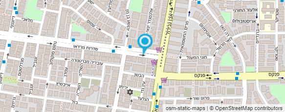 מפת הגעה אל אמיר רשף - מורה לגיטרה