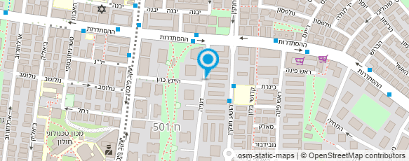 מפת הגעה אל גן הכוכב מפת הגעה אל גן הכוכב